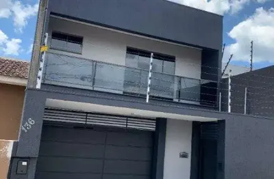 Sobrado de 3 dormitorios com suite e churrasqueira em jardim san raphael v