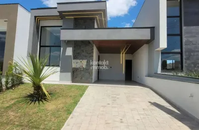 Casa de condomínio - térrea com 3 quartos à venda, jardim novo horizonte - sorocaba