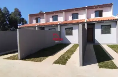 Casa com 3 quartos à venda na rua irene rosseto, 24, campo de santana, curitiba, 50 m2 por r$ 280.000
