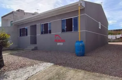 Casa com 2 quartos à venda na rua guará, 63, gralha azul, fazenda rio grande, 82 m2 por r$ 490.000