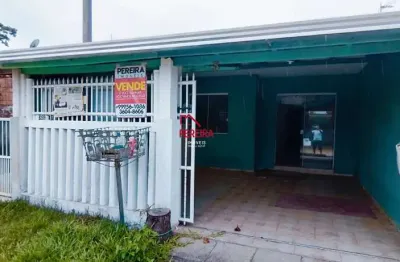 Casa com 2 quartos à venda na rua florianópolis, 1288, shangri-lá, pontal do paraná, 46 m2 por r$ 239.900