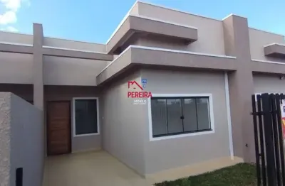 Casa com 2 quartos à venda na rua professor astolpho de macedo souza filho, 394, campo de santana, curitiba, 40 m2 por r$ 249.900