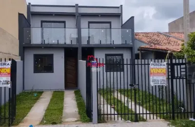 Casa com 3 quartos à venda na rua joão prussak, 139, campo de santana, curitiba, 50 m2 por r$ 289.900
