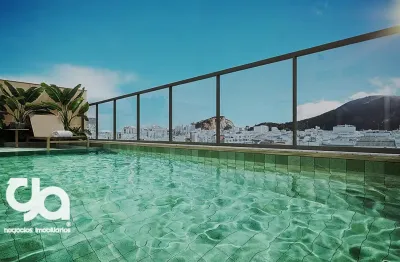 Vendo lindo studio novo, moderno, 1a. locação, a 1 quadra da praia de copacabana!! você vai adorar