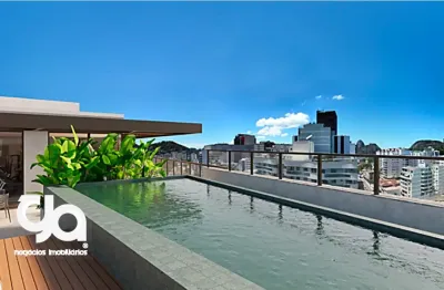 VENDO lindo e moderno apartamento com 73m², 2 quartos sendo 1 suíte com varanda, piscina no rooftop