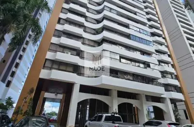 Apartamento para locação no edifício golden tower - 3 quartos com suíte e home office - 134m² - corredor da vitória
