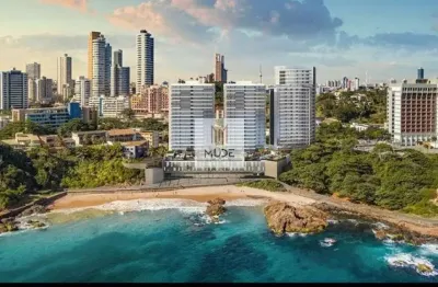 Undae ocean na ondina, salvador-ba: 4 quartos, 4 suítes, 5 banheiros, 4 vagas,245,19m² e 302,99m² de área - vista mar e privativa praia !