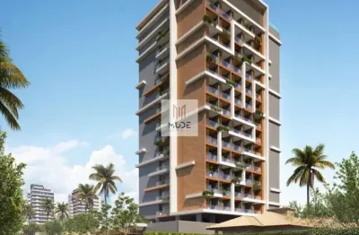 Residencial ilha de mykonos , no bairro itapuã: 1 quarto, 1 suíte, 1 sala, 1 vaga, 29,85m² de área.