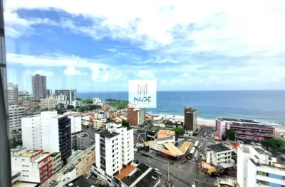 Barra premium - studios  22,87m² a 40,64m² de área privativa, com varanda, vista mar e nascente. à venda na barra