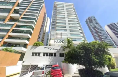 Edf villagio toscana- apartamento de luxo com 3 suítes no caminho das árvores, salvador-ba - 150m² e 3 vagas!