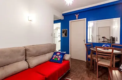 Apartamento tipo para venda em santa cecília com 1 quarto, 40m²
