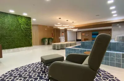 Apartamento semimobiliado | 2 quartos, suíte e espaço gourmet | centro, chapecó