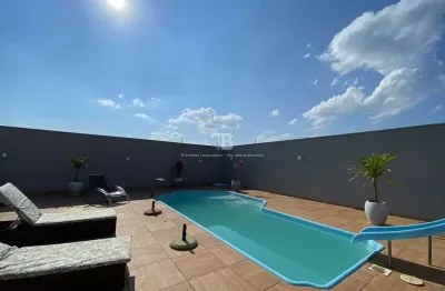 Casa alto padrão com 4 suítes | piscina aquecida e área gourmet no bouganville