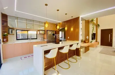 Casa semimobiliada à venda, com 4 quartos, suíte, piscina e salão de festas