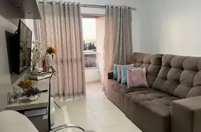 Apartamento semimobiliado com 2 quartos e 2 vagas no paraíso