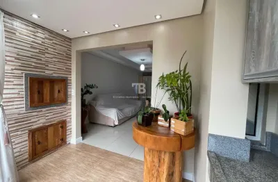 Apartamento semimobiliado com 3 dormitórios e suíte à venda no centro chapecó