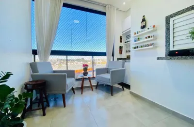 Apartamento mobiliado com 3 quartos e 2 vagas à venda no palmital, chapecó