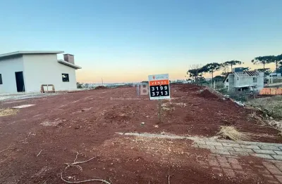 Terreno à venda no bairro água santa com acesso asfaltado em chapecó