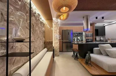 Apartamento mobiliado com 2 quartos e 1 vaga no centro de chapecó