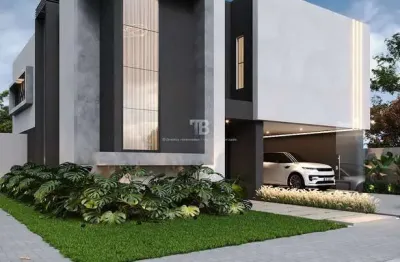 Casa em construção com 3 suítes, piscina e 4 vagas à venda no presidente médici