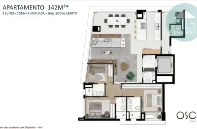 Apartamento com 3 quartos à venda no Itaim Bibi, São Paulo 