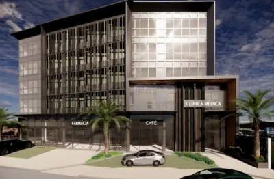 Medcare santa rita - empreendimento voltado para área da saúde humana com salas médicas em frente ao hospital da unimed