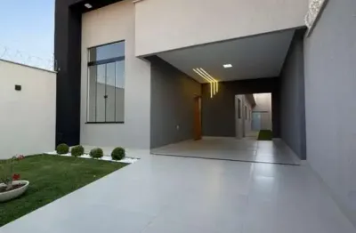 Casa em aparecida de goiânia de 3 qtos e 2 banheiros por 550 mil