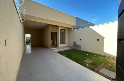 Casa para venda em aparecida de goiânia, chácaras são pedro, 3 dormitórios, 1 suíte, 2 banheiros, 1 vaga