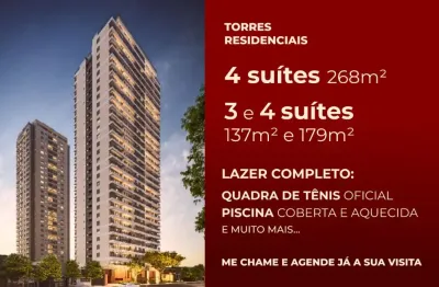 Lançamento na mooca com studios e apartamentos de 1 a 4 suítes