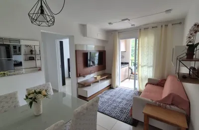 Apartamento mobiliado para locação em itaipava, dentro de condomínio