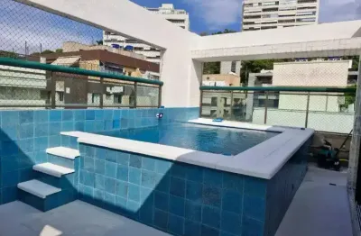 Linda cobertura duplex com 212 m², 4 quartos no flamengo - rua paissandu
