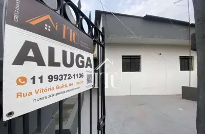 Casa com 1 dormitório para alugar, 60 m² por R$ 1.610,00/mês - Jardim Aeroporto I - Itu/SP