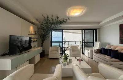 Apartamento 4 suítes, vista mar, avenida boa viagem – recife