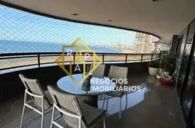 Apartamento com 4 quartos à venda na avenida historiador raimundo girão, 900, meireles, fortaleza por r$ 4.300.000