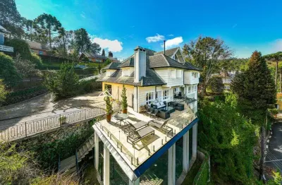 Casa em condomínio fechado com 5 quartos à venda na rua durval jose bunemer, 101, jardim do embaixador, campos do jordão por r$ 5.800.000