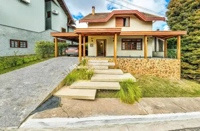 Casa em condomínio fechado com 3 quartos à venda na rua durval jose bunemer, 100, vila poran, campos do jordão por r$ 1.850.000