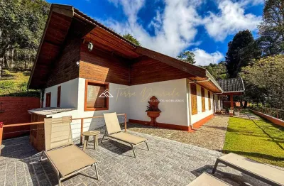 Casa em condomínio fechado com 7 quartos à venda na monte branco, 213, parque morro pedra do fogo, campos do jordão por r$ 3.400.000