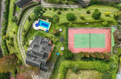 Casa em condomínio fechado com 5 quartos à venda na pérolas, 123, jardim das pérolas, campos do jordão por r$ 8.000.000