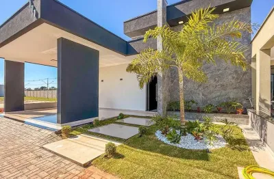 Casa em condomínio fechado com 3 quartos à venda na das acácias, 300, loteamento residencial pérola do vale, tremembé por r$ 1.100.000
