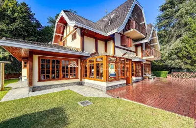 Casa em condomínio fechado com 5 quartos à venda na Pedro Paulo, 1000, Jardim do Embaixador, Campos do Jordão por R$ 4.500.000