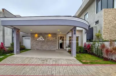 Casa em condomínio fechado com 3 quartos à venda na cinco, 58, loteamento residencial barão de tremembé, tremembé por r$ 1.280.000