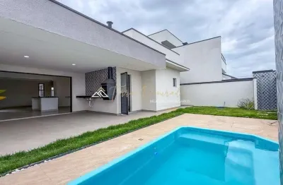 Casa em condomínio fechado com 3 quartos à venda na álvaro barbosa lima, 289, 289, parque das araucárias, tremembé por r$ 1.050.000
