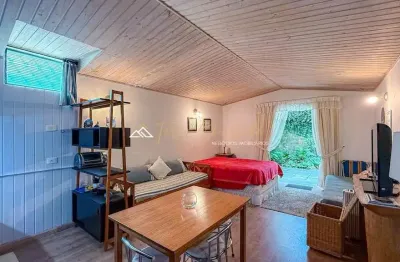 Apartamento com 1 quarto à venda na av.. eduardo moreira da cruz, 290, jaguaribe, campos do jordão por r$ 350.000