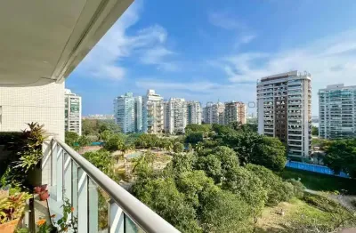 Apartamento com 2 quartos à venda na rua das bromélias da península, barra da tijuca, rio de janeiro, 127 m2 por r$ 2.050.000