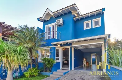 Casa em condomínio fechado com 3 quartos à venda na rua pau brasil, 437, hípica, porto alegre por r$ 660.000