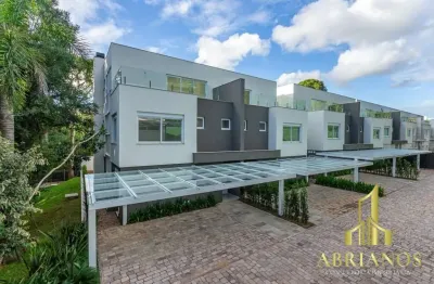 Casa em condomínio fechado com 3 quartos à venda na rua doutor ney de castilhos ferreira, 300, pedra redonda, porto alegre por r$ 2.750.000