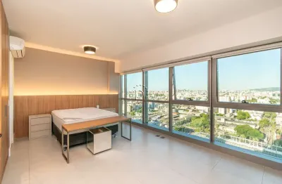 Apartamento com 1 quarto para alugar na avenida borges de medeiros, 2277, praia de belas, porto alegre por r$ 3.300