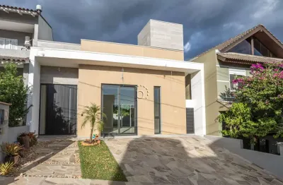 Casa em condomínio fechado com 3 quartos à venda na rua francisco solano borges, 200, aberta dos morros, porto alegre por r$ 1.399.200