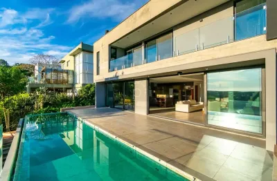 Casa em condomínio fechado com 4 quartos à venda na rua bertha loforte gonçalves, 80, vila nova, porto alegre por r$ 4.890.000