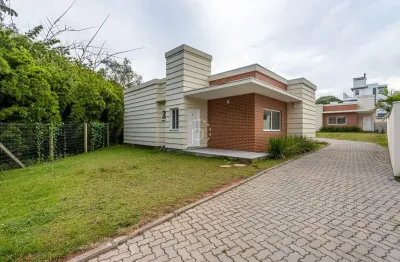 Casa em condomínio fechado com 3 quartos à venda na rua canísio binsfeld, 226, lagos de nova ipanema, porto alegre por r$ 595.000